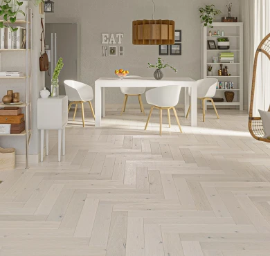 Stejar Cappuccino Herringbone 130